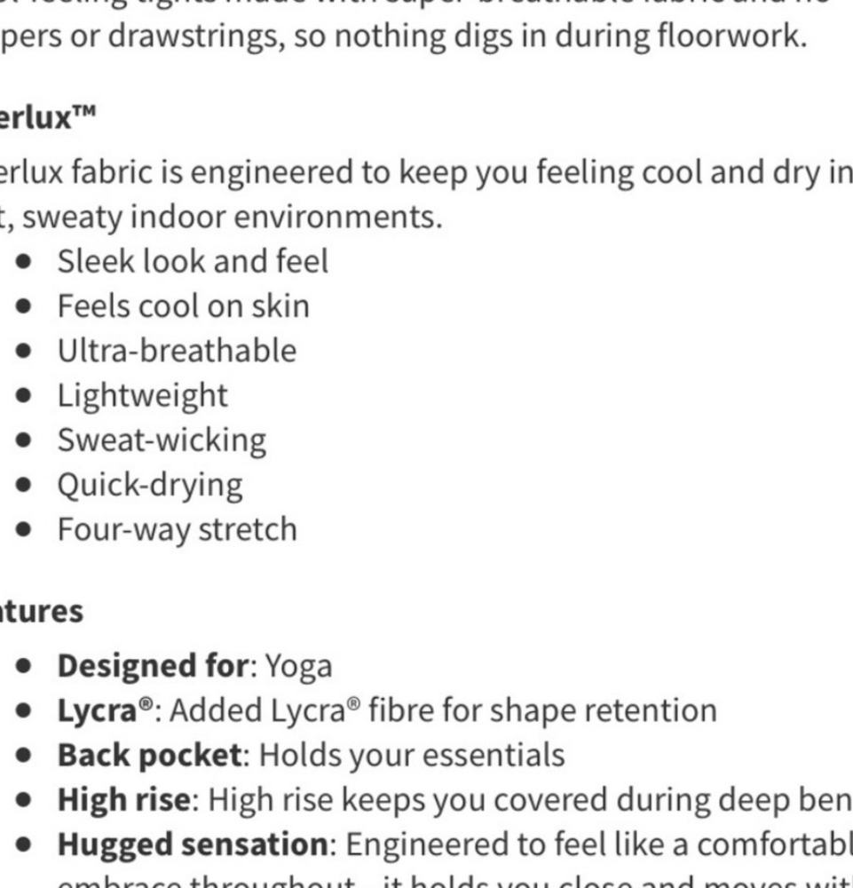 Lululemon Sweat & Repeat Tights - Picture 12 of 12